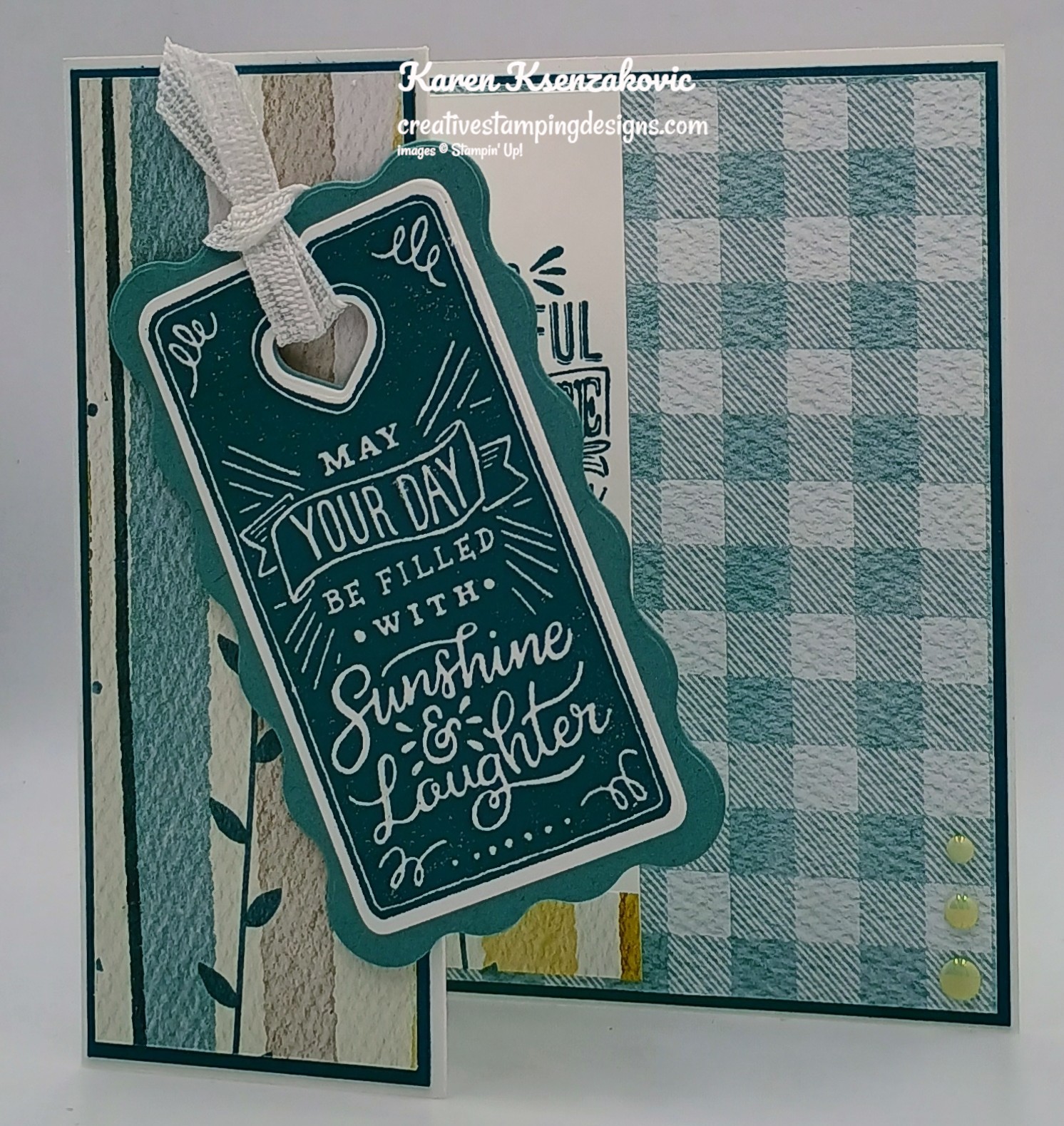 Stampin' Up! Paper Tags for Fun Fold Friday | Creative