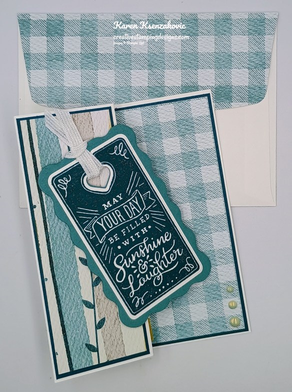 Stampin' Up! Paper Tags Fun Fold 7 creativestampingdesigns.com