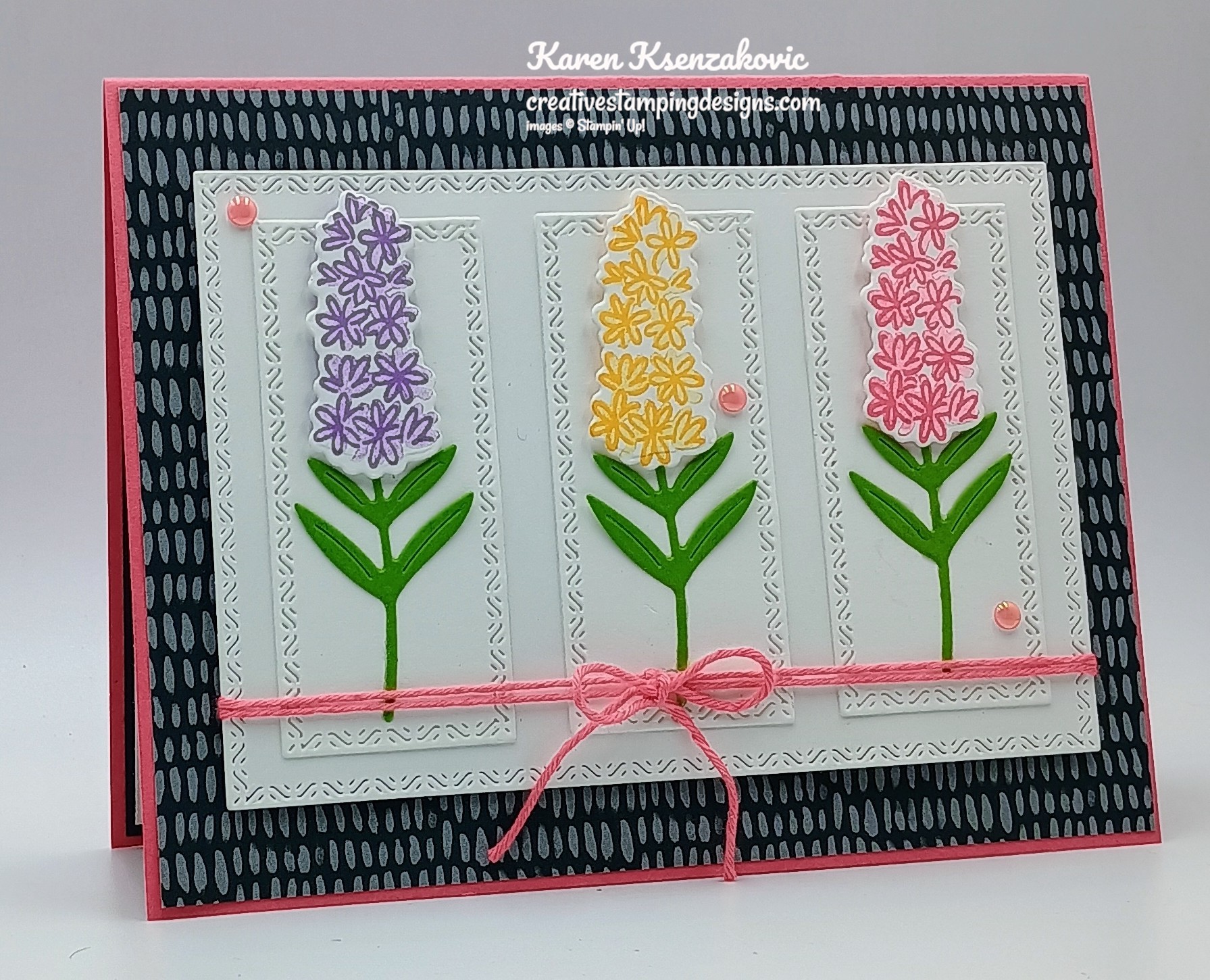 Stampin' Up! Pretty Florals for Amy's Inkin' Krew Team Blog Hop