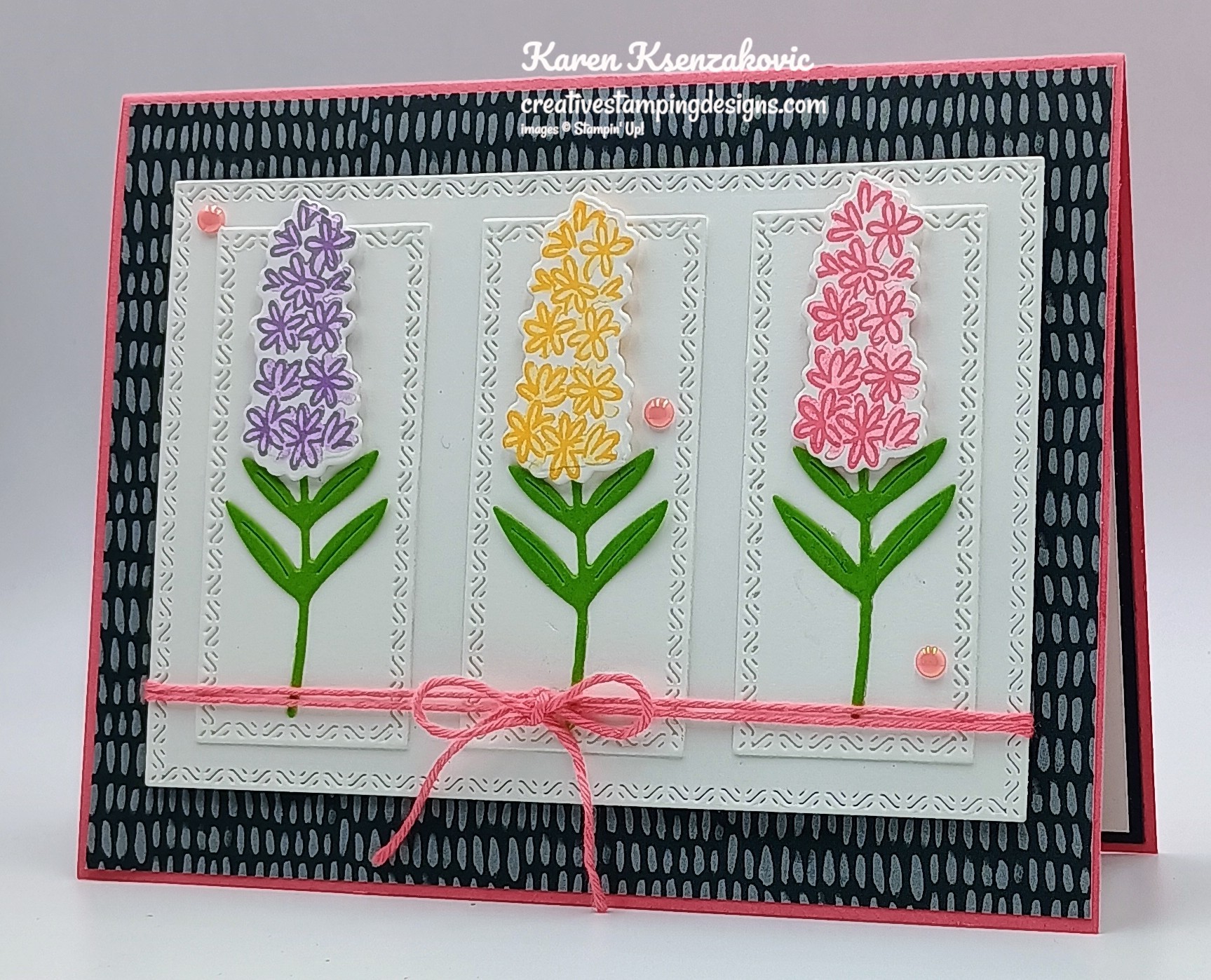 Stampin' Up! Pretty Florals for Amy's Inkin' Krew Team Blog Hop