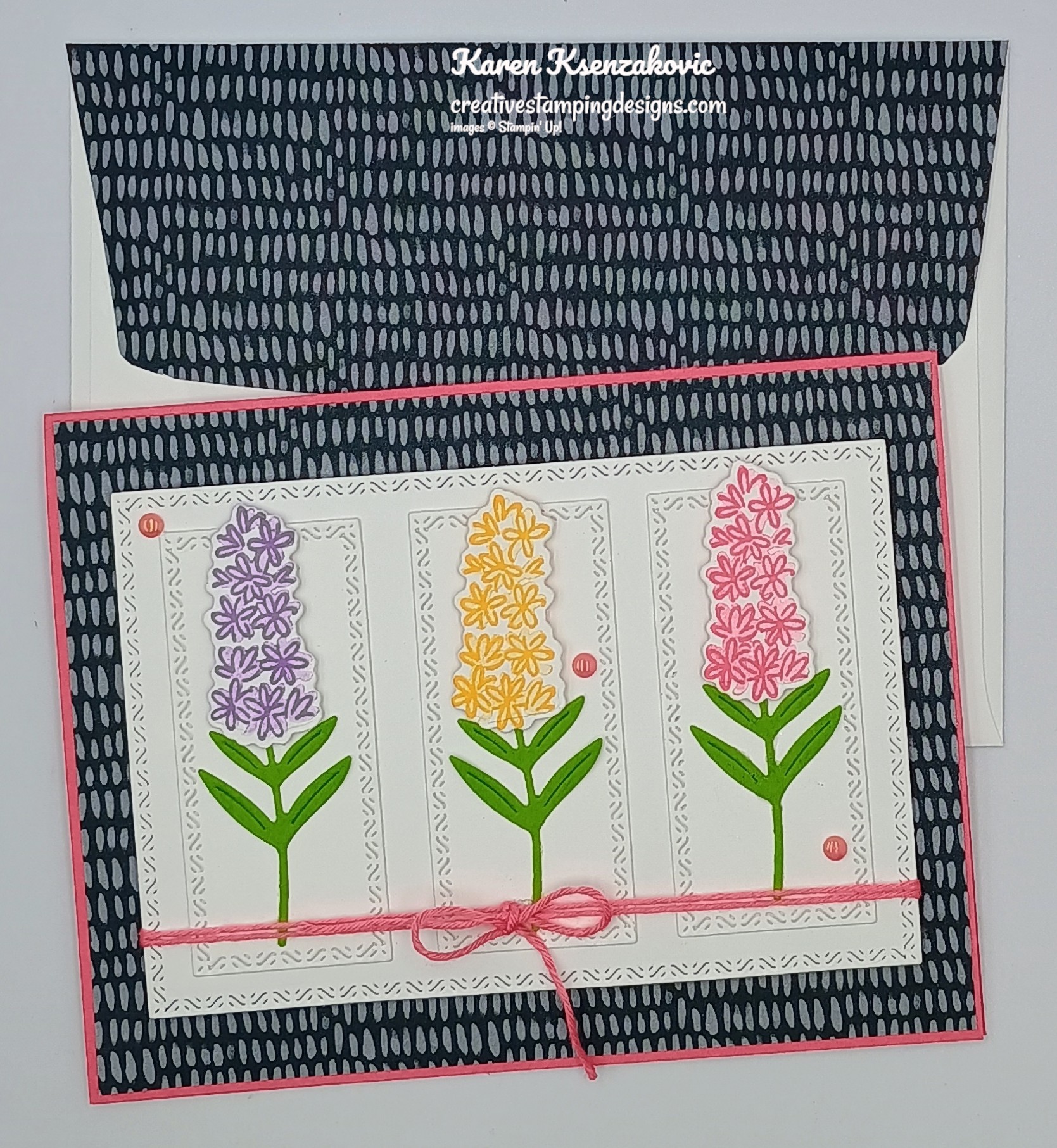 Stampin' Up! Pretty Florals for Amy's Inkin' Krew Team Blog Hop