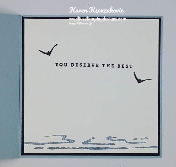 Stampin' Up! Sunrise Sailing Fun Fold 5 creativestampingdesigns.com