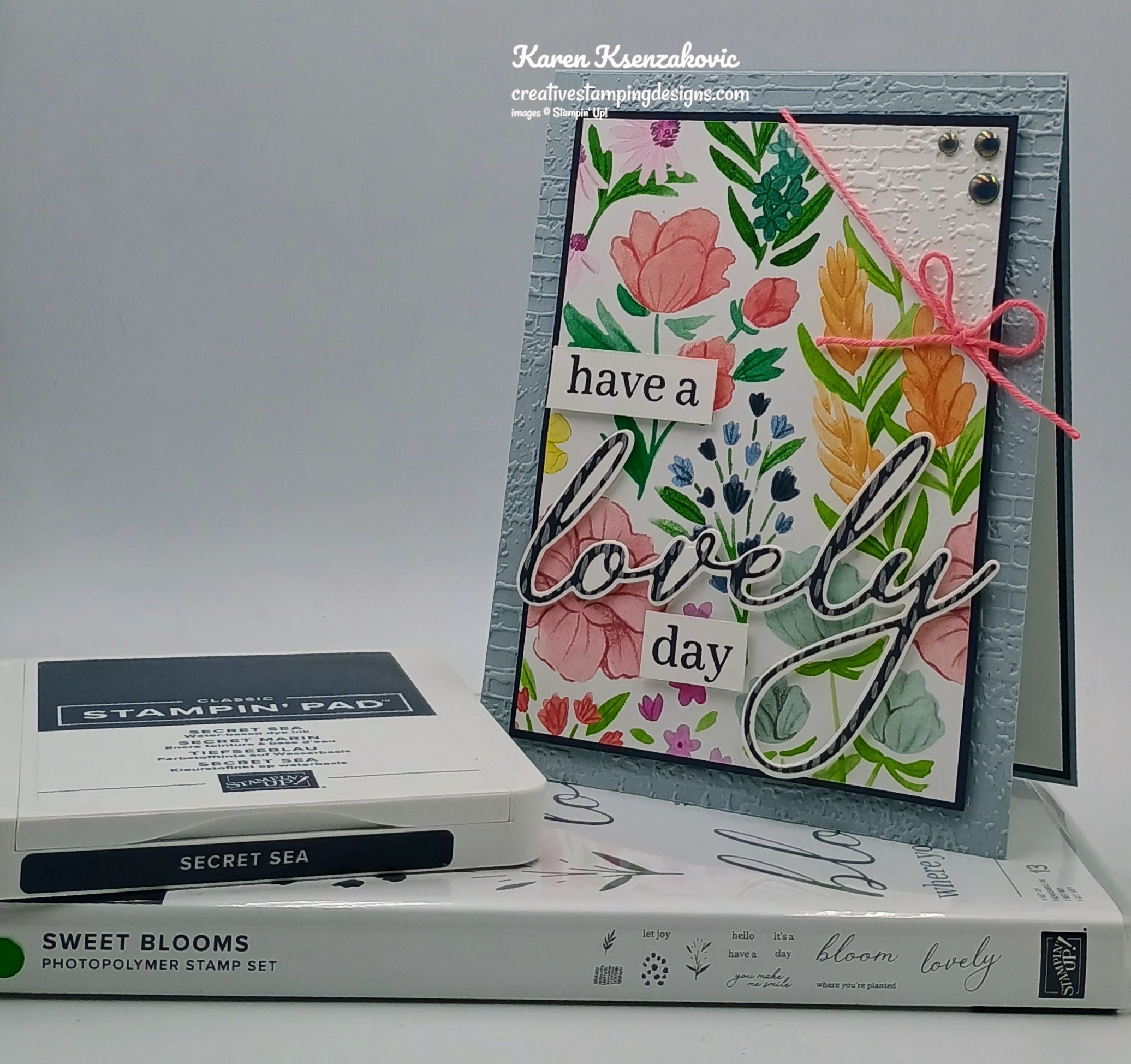 Stampin’ Up! Sweet Blooms | Creative Stamping Designs
