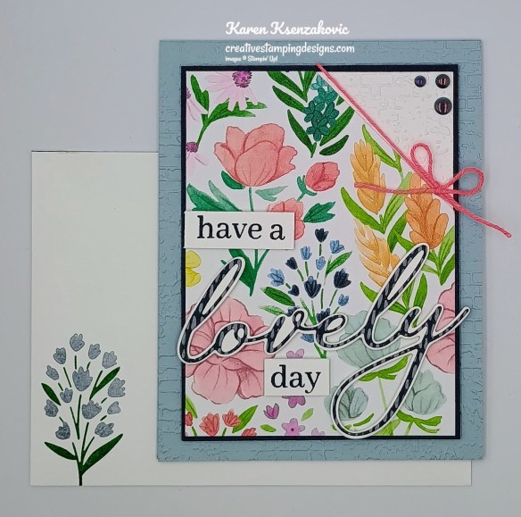 Stampin' Up! Sweet Blooms 6 creativestampingdesigns.com