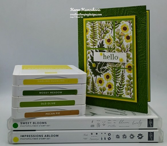 Stampin' Up! Sweet Blooms Hello 1 creativestampingdesigns.com