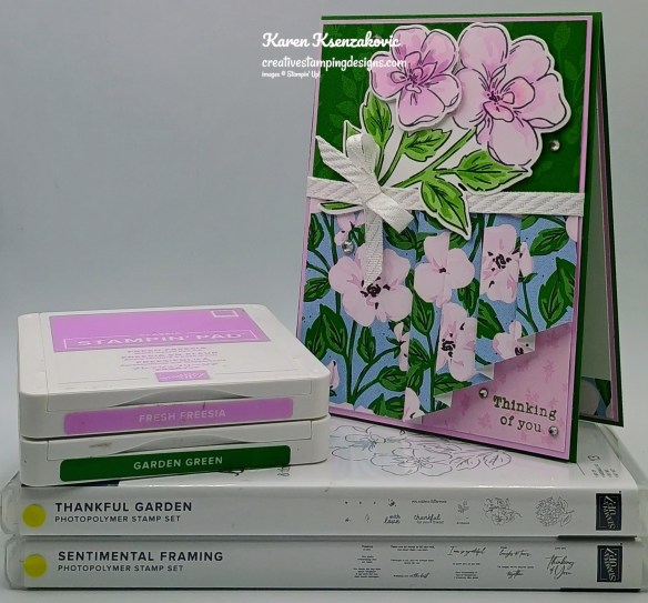 Stampin' Up! Thankful Garden Drapery Fold 1 creativestampingdesigns.com