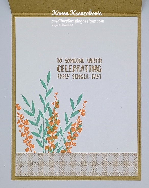 Stampin' Up! The Right Words Birthday 5 creativestampingdesigns.com