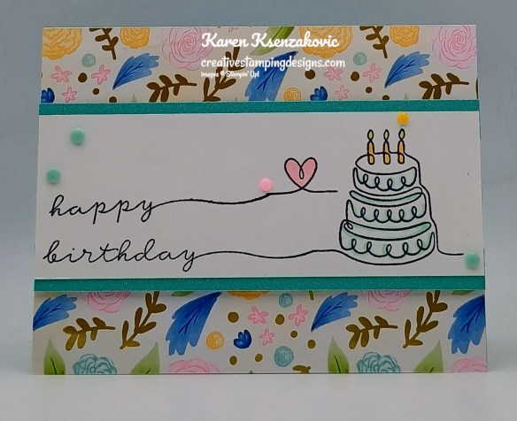 Stampin' Up! Along These Lines Birthday 2 creativestampingdesigns.com