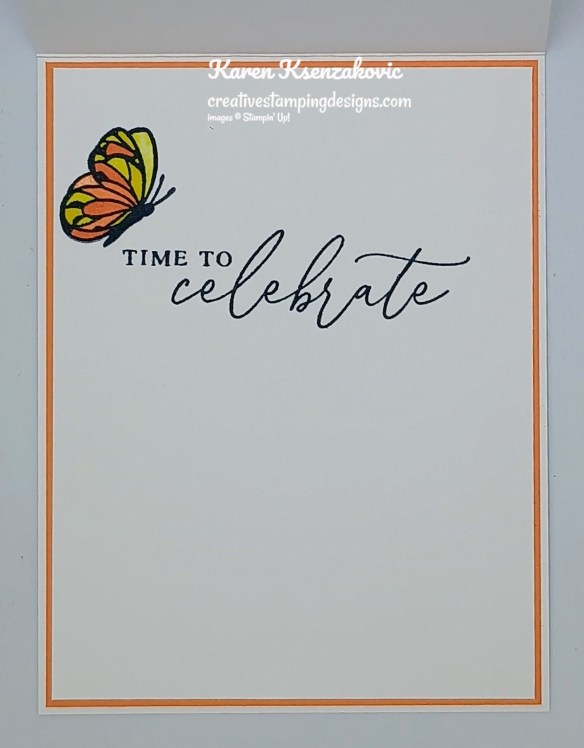 Stampin' Up! Beautiful Butterflies CAS 5 creativestampingdesigns.com