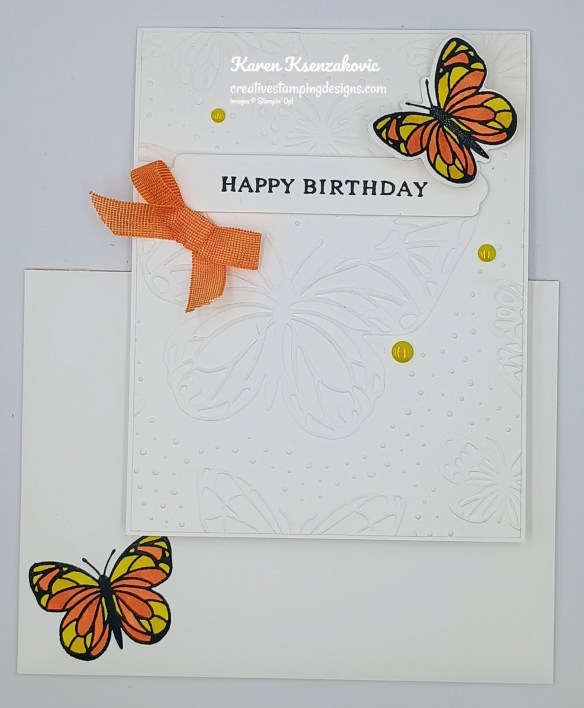 Stampin' Up! Beautiful Butterflies CAS 6 creativestampingdesigns.com