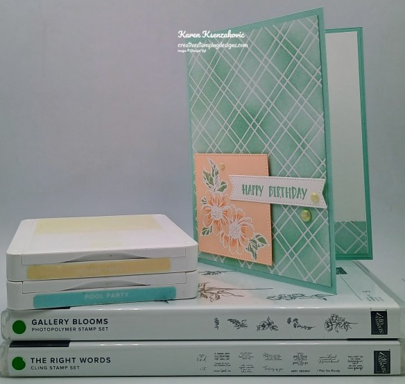 Stampin' Up! Gallery Blooms Birthday 1 creativestampingdesigns.com