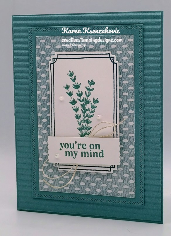 Stampin' Up! Grow With Love 4 creativestampingdesigns.com