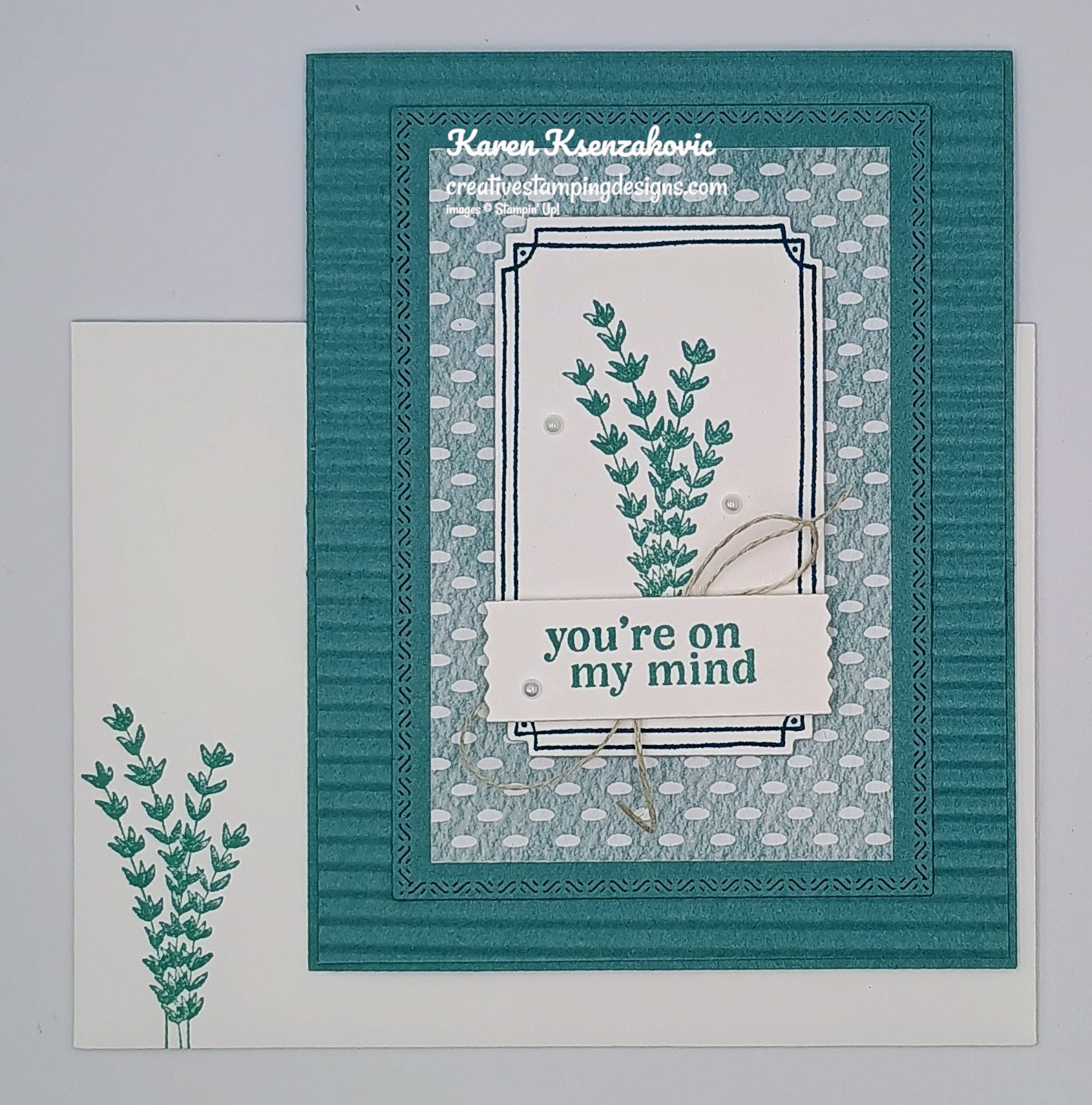 Stampin' Up! Grow With Love | Creative Stamping Designs