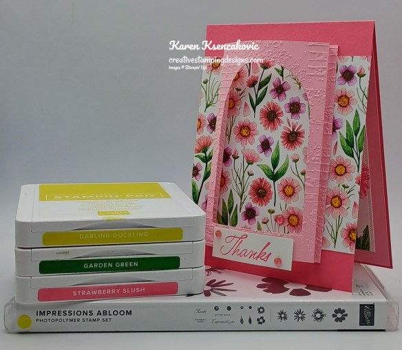 Stampin' Up! Impressions Abloom 1 creativestampingdesigns.com