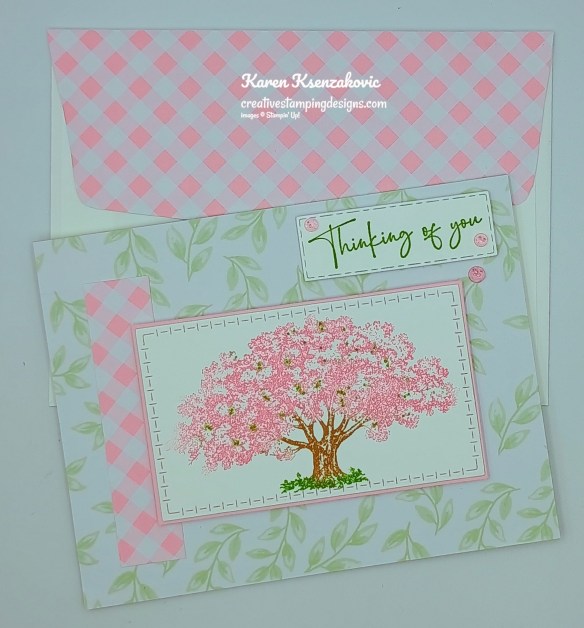 Stampin' Up! Loveliest Tree in Pink 7 creativestampingdesigns.com