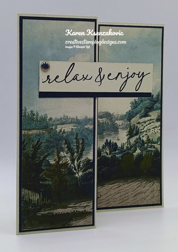 Stampin' Up! Notes & Totes Fun Fold 3 creativestampingdesigns.com