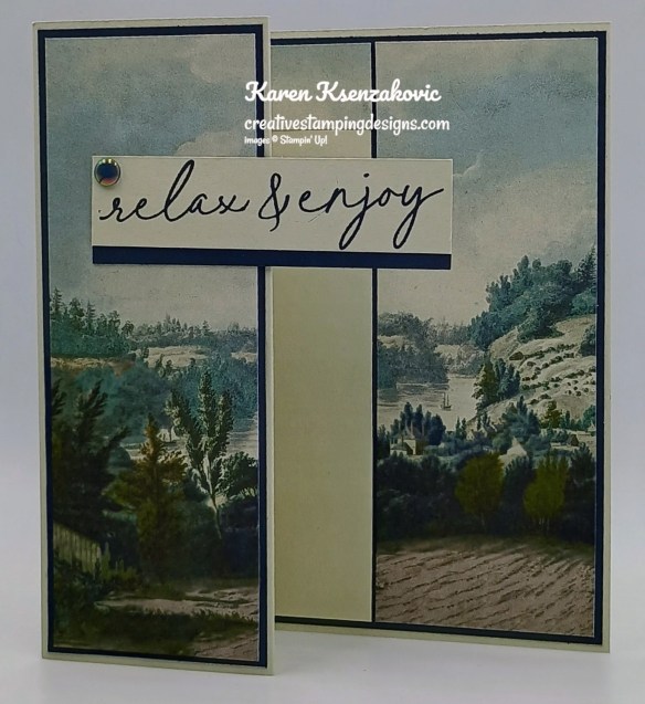 Stampin' Up! Notes & Totes Fun Fold 4 creativestampingdesigns.com