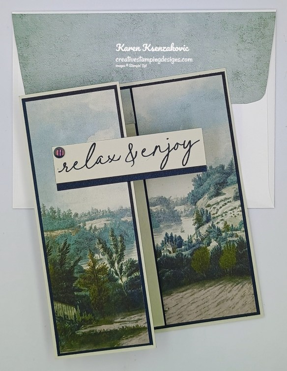 Stampin' Up! Notes & Totes Fun Fold 7 creativestampingdesigns.com