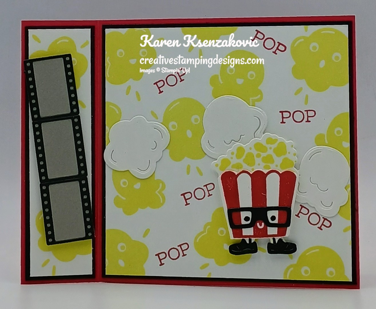 Stampin' Up! Poppin' By for Fun Fold Friday | Creative Stamping