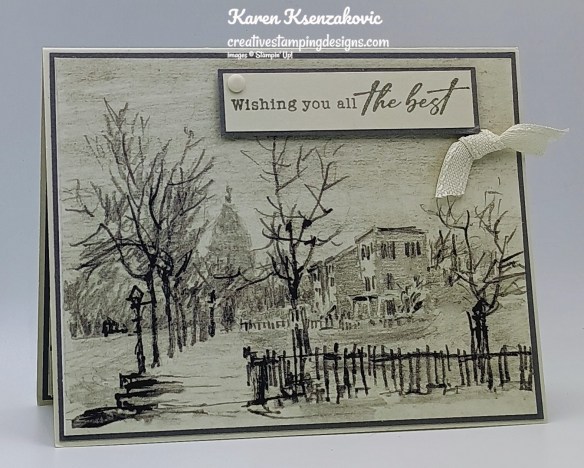 Stampin' Up! Sentimental Framing CAS 3 creativestampingdesigns.com