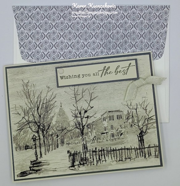 Stampin' Up! Sentimental Framing CAS 7 creativestampingdesigns.com