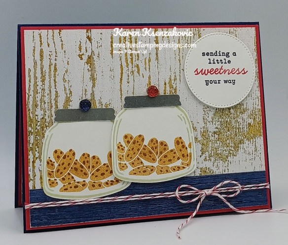 Stampin' Up! Sweet Jar of Cookies 3 creativestampingdesigns.com