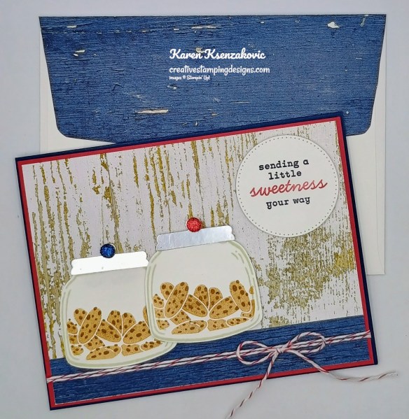 Stampin' Up! Sweet Jar of Cookies 7 creativestampingdesigns.com