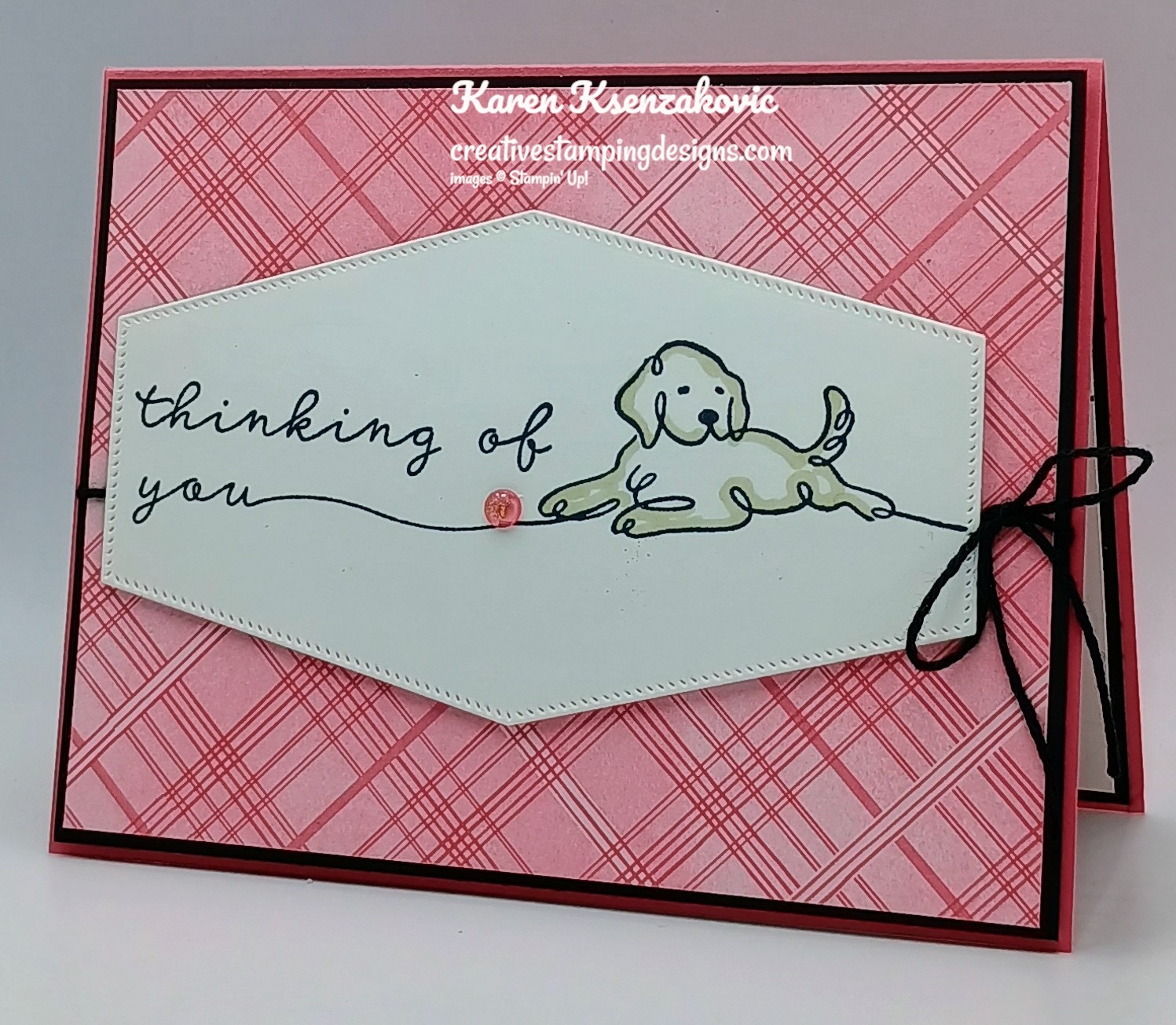 Stampin' Up! Blooming Phrases Along These Lines | Creative