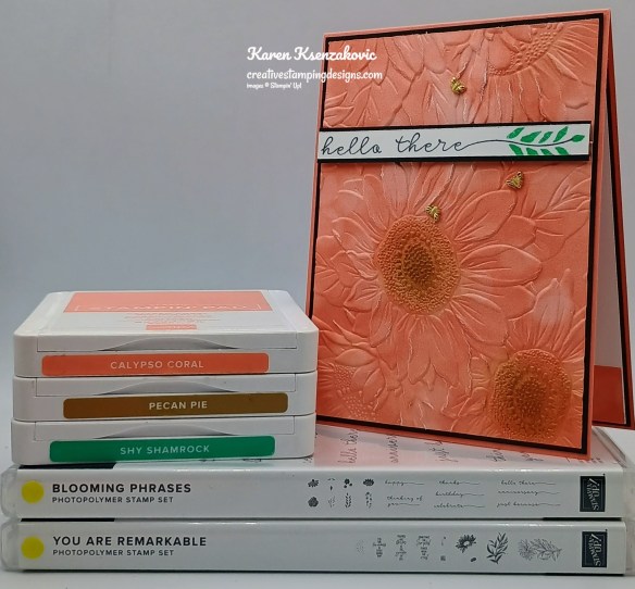 Stampin' Up! Blooming Phrases Sunflower 1 creativestampingdesigns.com