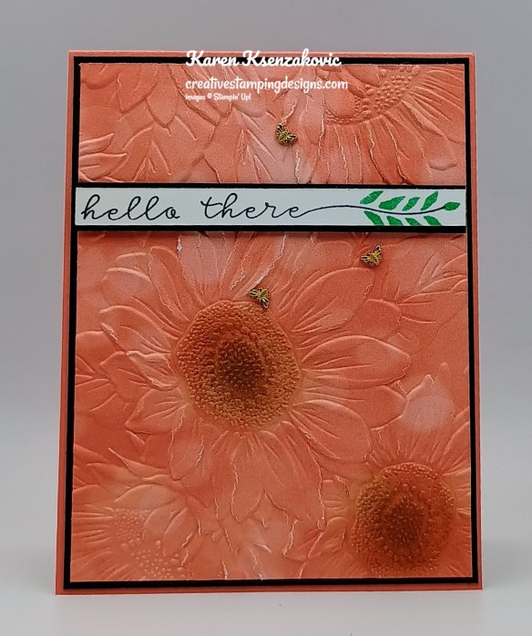 Stampin' Up! Blooming Phrases Sunflower 2 creativestampingdesigns.com