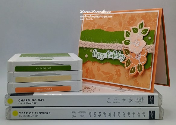 Stampin' Up! Charming Day Birthday 1 creativestampingdesigns.com