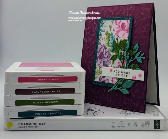 Stampin' Up! Charming Day Framed 1 creativestampingdesigns.com