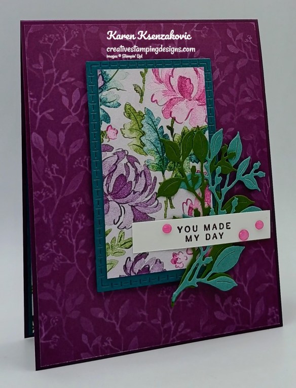 Stampin' Up! Charming Day Framed 3 creativestampingdesigns.com