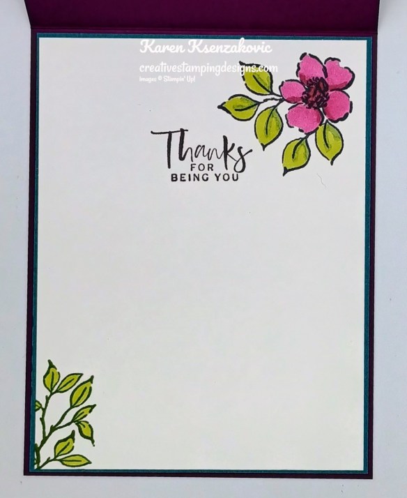 Stampin' Up! Charming Day Framed 5 creativestampingdesigns.com