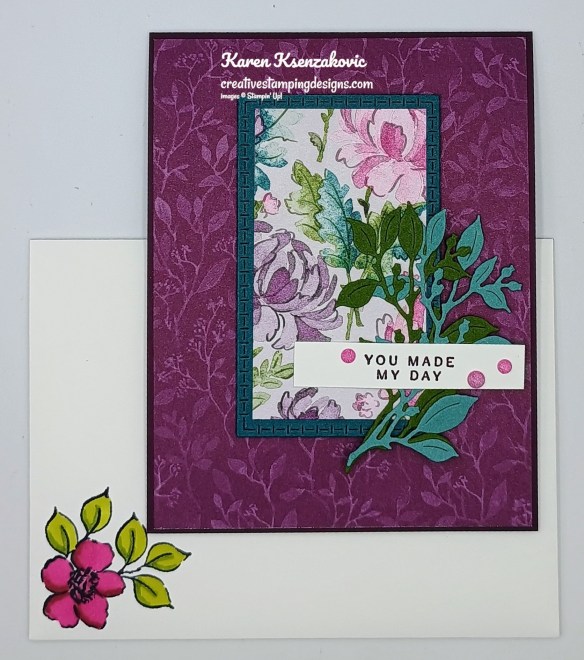 Stampin' Up! Charming Day Framed 6 creativestampingdesigns.com