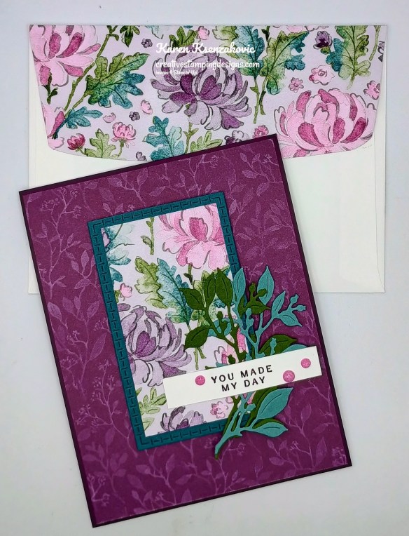 Stampin' Up! Charming Day Framed 7 creativestampingdesigns.com