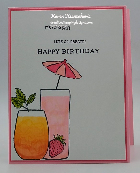 Stampin' Up! Cheers & Sips Fun Fold 7 creativestampingdesigns.com