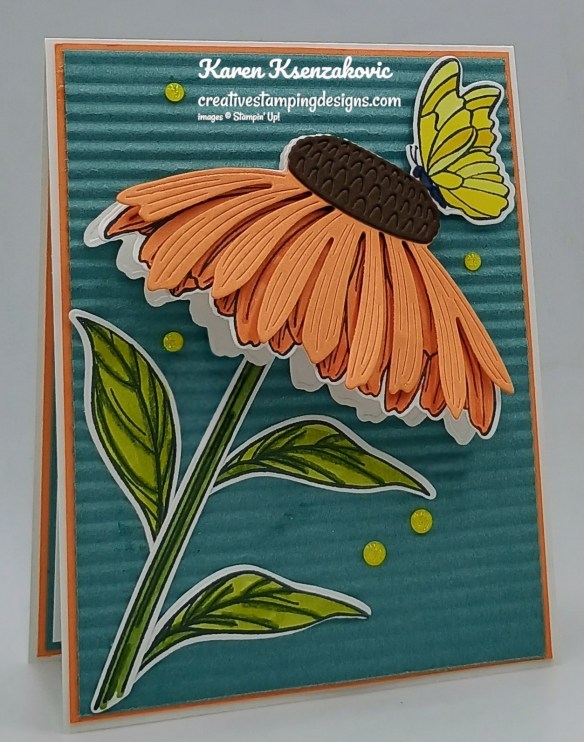Stampin' Up1 Coneflower Celebrations Front Flap 3 creativestampingdesigns.com