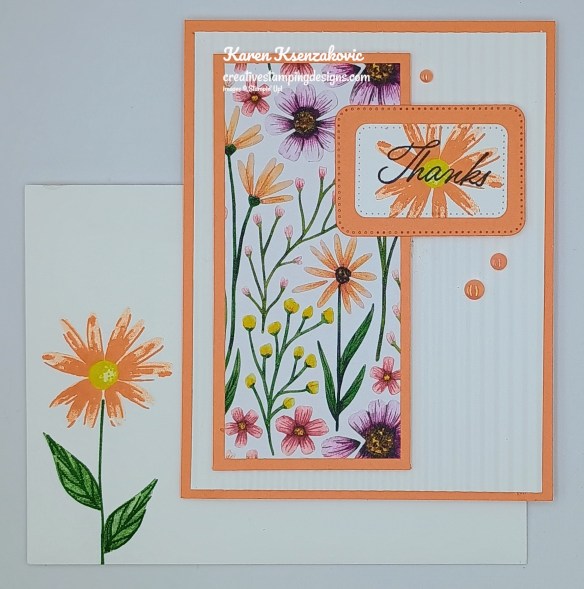 Stampin' Up! Impressions Abloom CAS 6 creativestampingdesigns.com