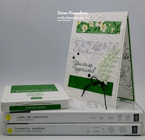 Stampin' Up! Label Me Grateful CAS 1 creativestampingdesigns.com