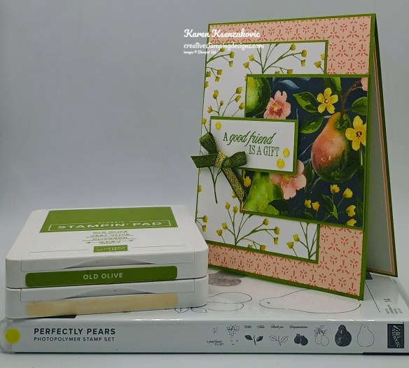 Stampin' Up! Perfectly Pears 1 creativestampingdesigns.com