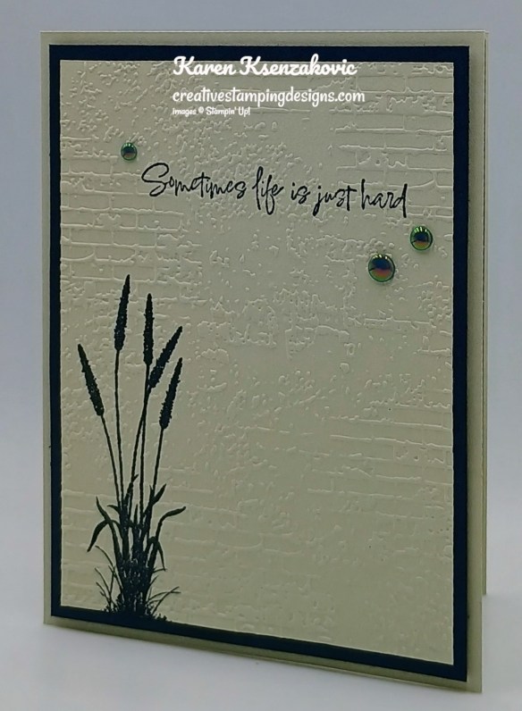 Stampin' Up! Prairie Grass CAS 4 creativestampingdesigns.com