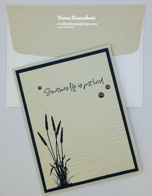 Stampin' Up! Prairie Grass CAS 7 creativestampingdesigns.com