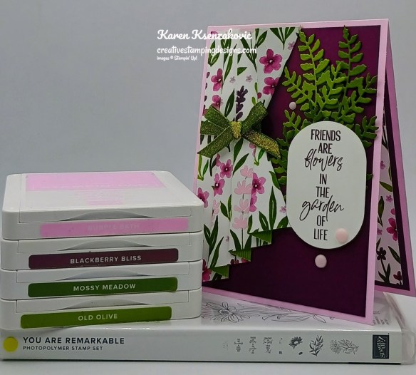 Stampin' Up! You Are Remarkable Drapery Fold 1 creativestampingdesigns.com