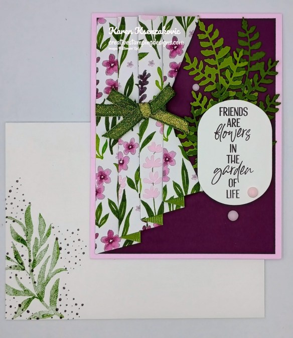 Stampin' Up! You Are Remarkable Drapery Fold 6 creativestampingdesigns.com