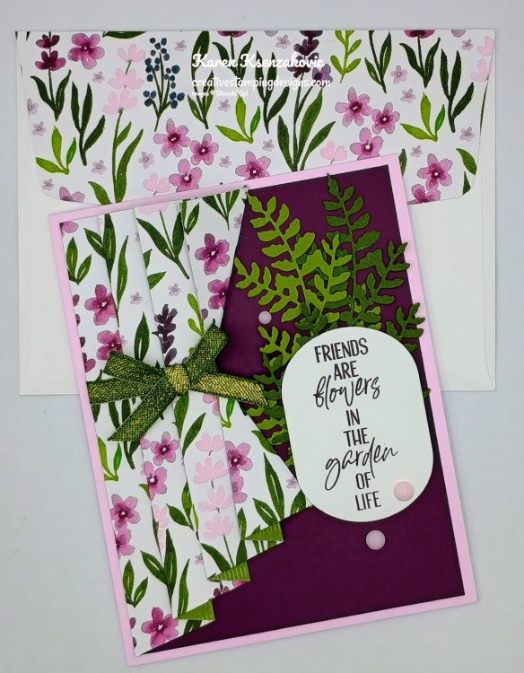 Stampin' Up! You Are Remarkable Drapery Fold 7 creativestampingdesigns.com