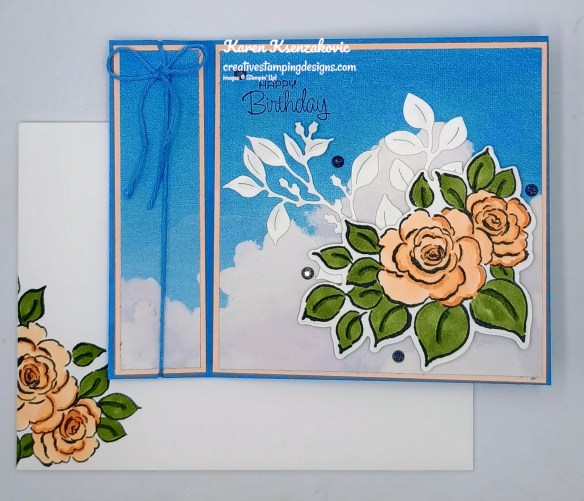 Stampin' Up! Charming Day Book Fold 6 creativestampingdesigns.com