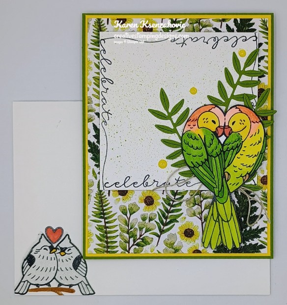 Stampin' Up! Feathered Fun Celebrate 6 creativestampingdesigns.com