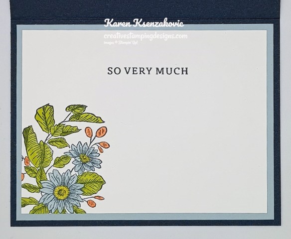 Stampin' Up! Impressions Abloom Sunflower Reversed 5 creativestampingdesigns.com