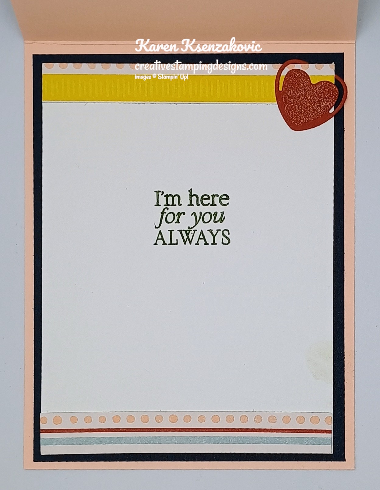 Stampin’ Up! Just A Note for The Happy Inkin’ Thursday Blog Hop ...